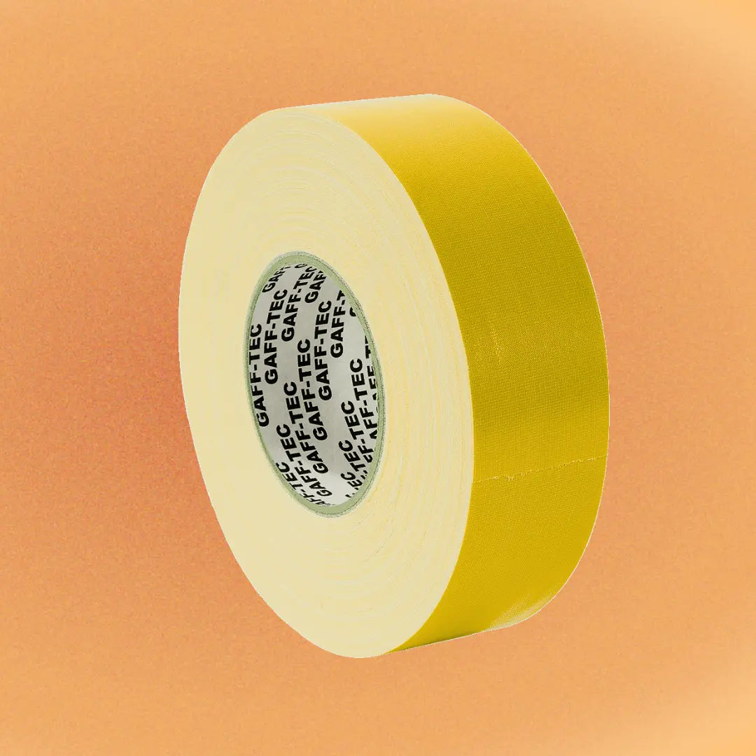 GAFF-TEC Professional Gaffer Tape in Yellow