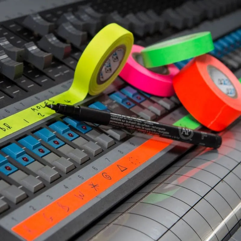 Pro Gaff console tape for film TV and live production