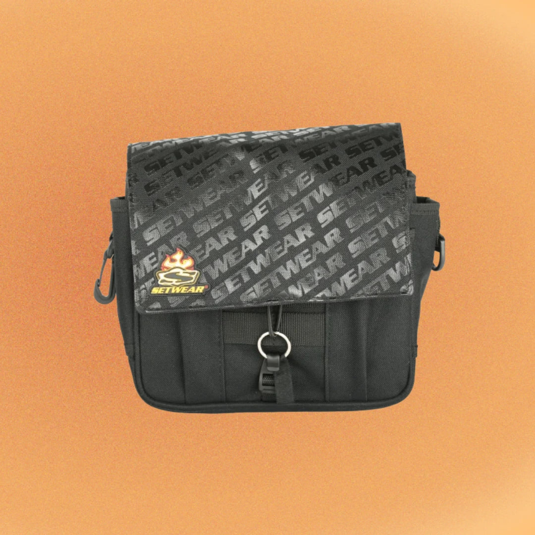 Setwear Jumbo A/C Pouch with Silent on Set closure