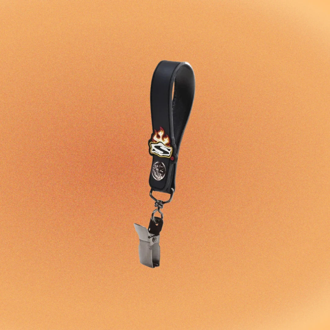 Setwear Logo Glove Clip for securing work gloves on set