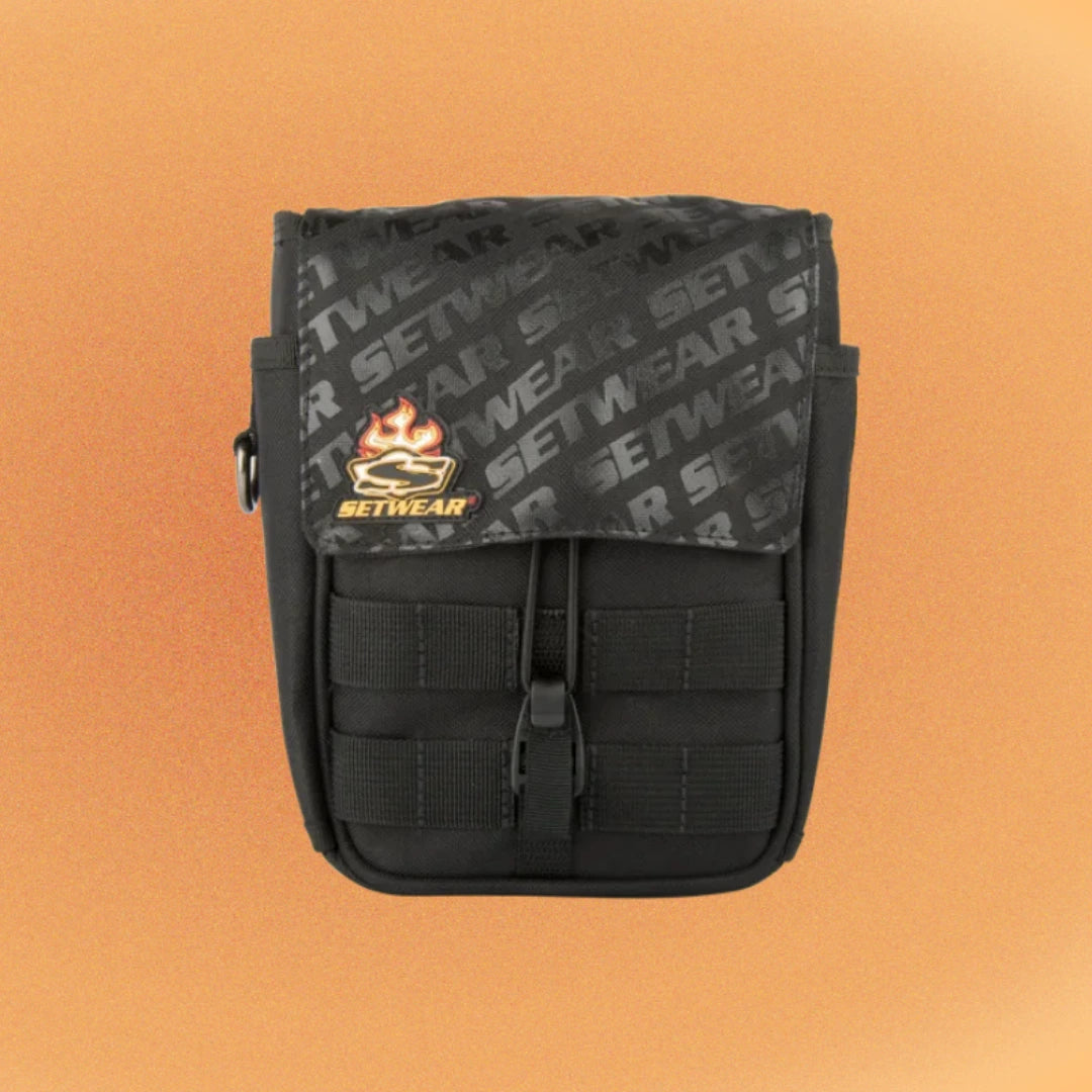 Setwear Small A/C Pouch in black with compact storage for camera crews and on-set tools