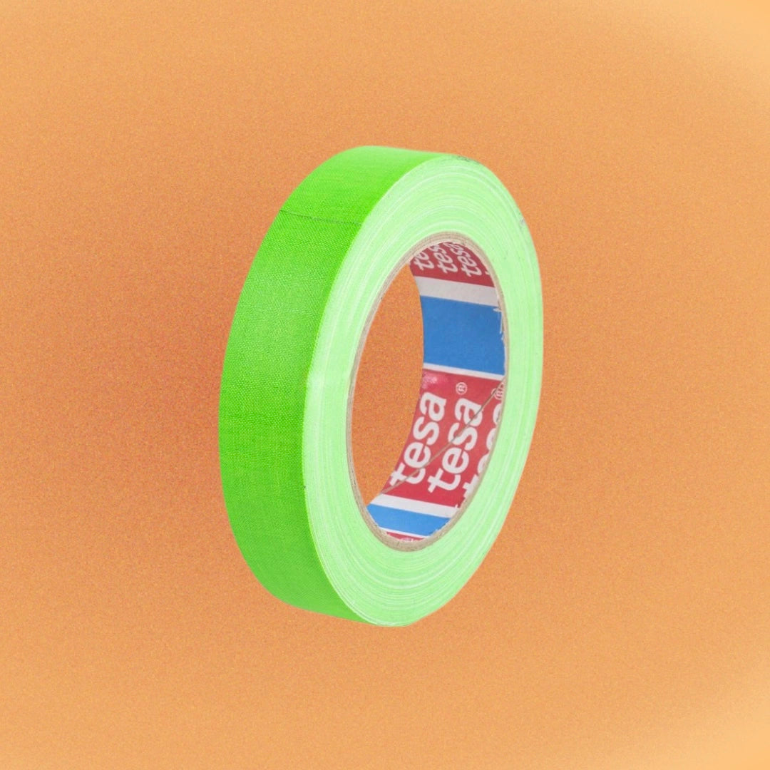 TESA 4671 Neon Gaffer Tape in Green